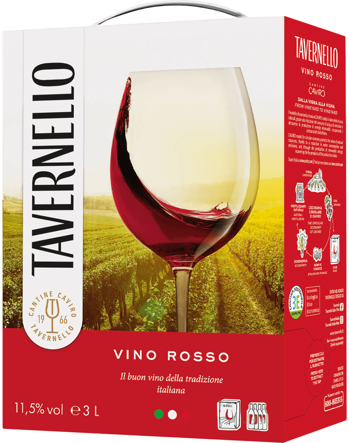 tavernello vino rosso